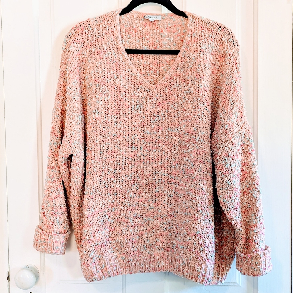 White Birch Chenille Sweater Size Medium